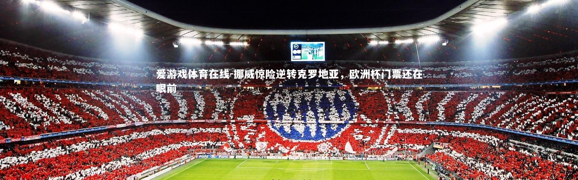 爱游戏体育在线-挪威惊险逆转克罗地亚，欧洲杯门票还在眼前